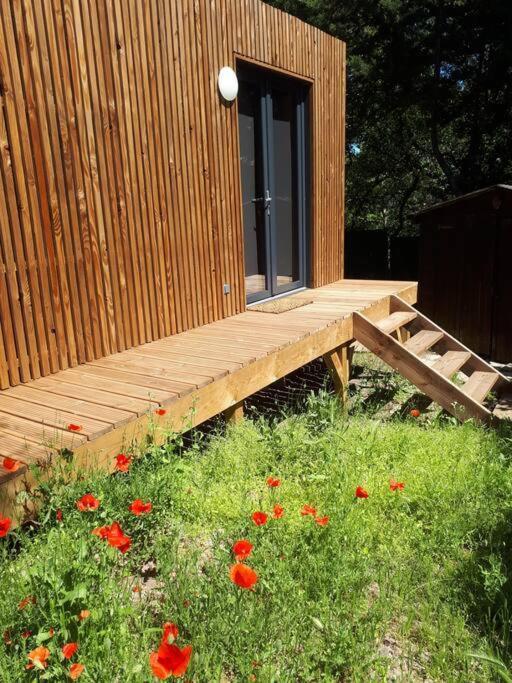 Joli Studio Climatise Avec Jacuzzi Prive Et Entree Independante Fréjus エクステリア 写真